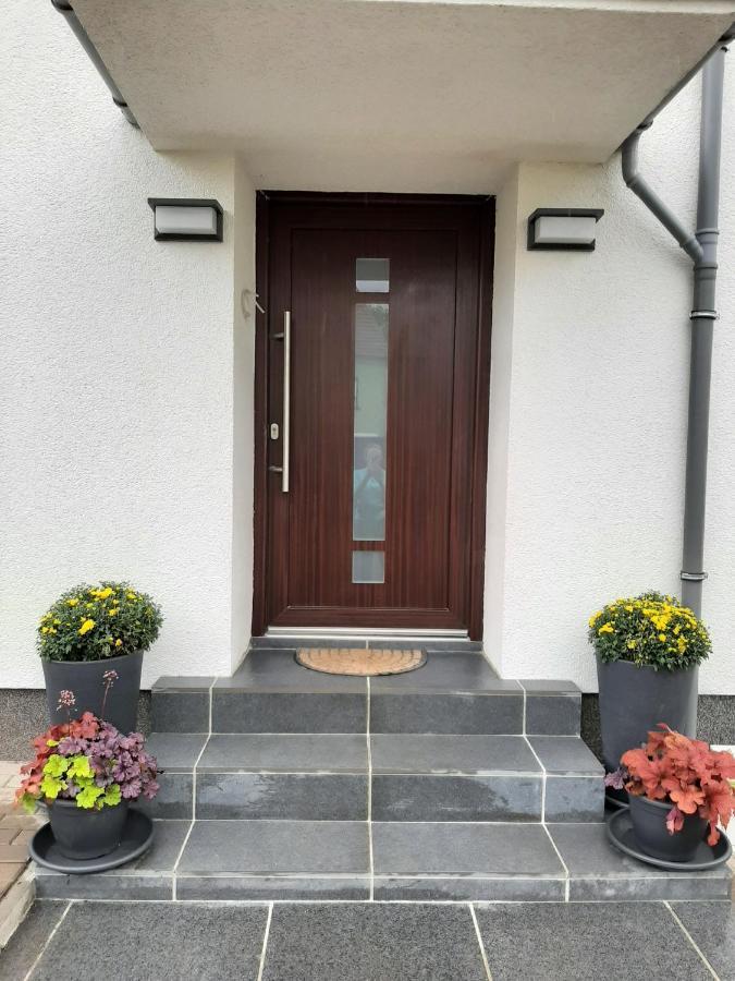 Design Apartment- 24H Self-Check-In - Bis 4 Pers - Parkplatz - Wifi - Balkon -Terrasse - In Direkter Weihernaehe - Radwege Schiffweiler Exterior photo